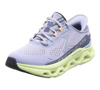 Skechers Mujer Glide-Step Altus Slip-In ENTRENADOR, Blue Synthetic/Mesh/Multi Trim, 41 EU