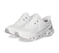 Skechers Mujer Glide-Step Altus Zapatillas, White Synthetic/Mesh/Trim, 40 EU