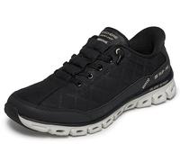 Skechers Mujer Glide-Step At Ease Slip-In ENTRENADOR, Black Nylon, 39 EU