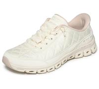 Skechers Mujer Glide-Step At Ease Slip-In ENTRENADOR, Off White Nylon, 41 EU