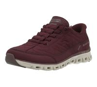Skechers Mujer Glide-Step At Ease Slip-In Entrenador | Zapatillas deportivas Burg Burg Burdeos Cordones Elásticos Step-ins Confort Mujer Zapatos