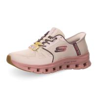Skechers Mujer Glide-Step Pro Slip-On, Taupe Mesh/Multi Trim, 41 EU