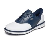 Skechers Mujer Go Golf Prestige SL Waterproof Spiked Golf Shoes Slip-In Entrenador, White/Navy, 37 EU