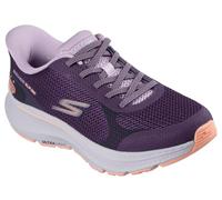 Skechers Mujer Go Run Consistent 2.0 Captiva Slip-In ENTRENADOR, Dark Purple Textile/Trim, 36 EU