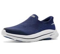 Skechers Mujer Go Walk 8 Nova Slip-In Entrenador | Zapatos sin cordones manos libres, plantilla Goga Mat refrigerada por aire, amortiguación ultra Go, parte superior de ajuste