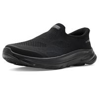 Skechers Mujer Go Walk 8 Nova Slip-In Entrenador | Zapatos sin cordones manos libres, plantilla Goga Mat refrigerada por aire, amortiguación ultra Go, parte superior de ajuste