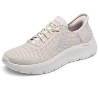 Skechers Mujer Go Walk Flex Grand Entry Slip-In ENTRENADOR, Off White Textile/Trim, 39 EU