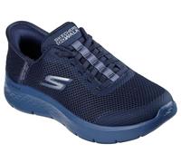 Skechers Mujer Go Walk Flex Grand Entry Slip-In ENTRENADOR, Navy Textile/Navy Trim, 36 EU