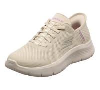 Skechers Mujer Go Walk Flex Grand Entry Slip-In ENTRENADOR, Off White Textile/Trim, 36.5 EU