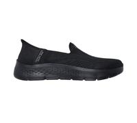 Skechers Mujer Go Walk Flex Yael Slip-In ENTRENADOR, Black Textile/Trim, 38 EU