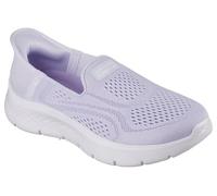 Skechers Mujer Go Walk Flex Yael Slip-In ENTRENADOR, Lavender Textile/Trim, 39 EU