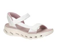 Skechers Mujer Go Walk Glide-Step 2.0 Sandal Jada Slip-In Entrenador, White, 39 EU