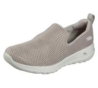Skechers Mujer Go Walk Joy Trainers, Taupe Textile/Trim, 36.5 EU