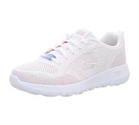 Skechers Women's Go Walk Joy Violet Sneaker, White Rose Gold, 39 EU