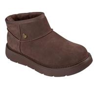 Skechers Mujer Keepsakes Cozy Cozy Mini Slip-In Entrenador, Chocolate Suede Wool, 36.5 EU