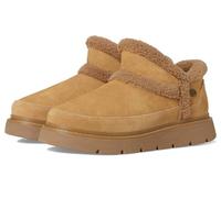 Skechers Mujer Keepsakes Lite Winter Snug Botas, Chestnut Suede Textile, 38 EU