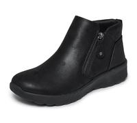 Skechers Mujer Lovely Vibe Fall In Bloom Boots, Black Microleather, 41 EU