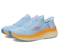 Skechers Zapatillas MAX Cushioning Elite 2.0 para mujer Azul textil borde naranja 39 EU
