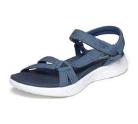 Skechers 15316-NVY Mujer Sandalias deportivas, Azul (Navy 15316/Nvy), 37 EU