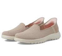 Skechers Tenis Go Flex Camellia para Mujer, Tela Gris Pardo, 40 EU