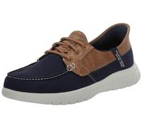 Skechers Mujer On-The-Go Flex Palmilla Slip-In ENTRENADOR, Navy Textile, 40 EU
