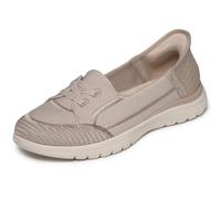 Skechers Mujer On-The-Go Flex Top Notch Slip-In ENTRENADOR | Informales, Slip-Ins, Ultra Go, espuma viscoelástica refrigerada por aire, lavable a máquina, zapatos náuticos