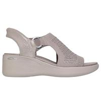 Skechers Mujer Pier-Lite Park Path Slip-In Entrenador, Taupe, 40 EU