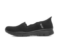 Skechers Seager Believe It, Zapatillas Mujer, Black Knit, 39 EU