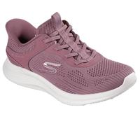 Skechers Mujer Skech-Lite Pro 2.0 Smooth Current Slip-In ENTRENADOR, Dark Mauve Knit, 36.5 EU