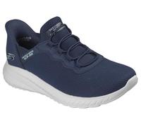 Skechers Mujer Squad Chaos Sr Jasul Calzado de Trabajo, Navy Textile Synthetic, 40 EU