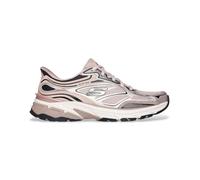 Skechers Stamina - Tenis Deportivos para Mujer, Duraleather Rose Gold Rose Mesh Trim, 36.5 EU