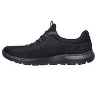 Skechers Mujer Summits 12980 Zapatillas, Black Mesh/ Trim, 41 EU