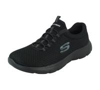 Skechers Mujer Summits 12980W Wide Zapatillas, Black Mesh/ Trim, 38.5 EU Ancho