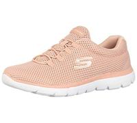 Skechers Mujer Summits 12985 Zapatillas, Rose Mesh/ White Trim, 39 EU