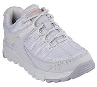 Skechers Mujer Summits At Kissimmee Zapatillas, Light Gray Synthetic/Textile/Trim, 39 EU