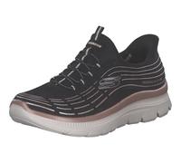Skechers Zapatillas Slip-Ins Summits Plus Soft Luster Negro/Rosa 41