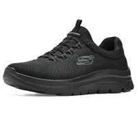 Skechers Mujer Summits Plus Summer Haze Zapatillas, Black, 39 EU
