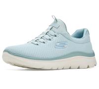 Skechers Summits Plus Summer Haze - Tenis para Mujer, Color Verde, Talla 5