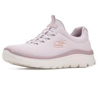 Skechers Mujer Summits Plus Summer Haze Zapatillas, Pink, 37.5 EU