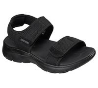 Skechers Mujer Summits Sandal Cute Mark Zapatillas, Black, 37.5 EU