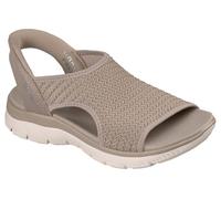 Skechers Mujer Summits Sandal Sweetly Evolved Zapatillas, Taupe Knit, 40 EU