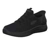 Skechers Mujer Summits Sr Enslee Slip-In Entrenador, Black Textile, 39 EU