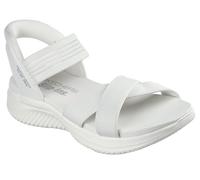 Skechers Mujer Ultra Flex 3.0 Sandal Never Better Slip-In Entrenador, White, 36 EU