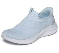 Skechers Mujer Ultra Flex 4.0 Pure Dream Slip-In Entrenador, Blue, 40 EU