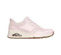 Skechers Mujer UNO BANKSIA Luxe Zapatillas, Light Pink Duraleather, 36 EU