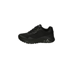 Skechers Mujer Uno Flex Spring On Air Sneaker, Black Hot Melt/Mesh, 37 EU