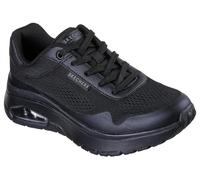 Skechers Mujer Uno Flex Spring On Air Sneaker, Black Hot Melt/Mesh, 39.5 EU