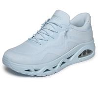 Skechers Mujer Uno Glide-Step Air Gliders Slip-In ENTRENADOR, Light Blue Mesh, 38 EU