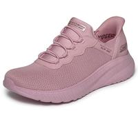 Skechers Mujer Zapatillas Hands-Free Slip-Ins Bobs Squad Chaos Daily Inspiration, Rose Knit, 38 EU