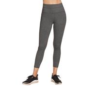 Skechers Mujeres Leggings De Cintura Alta 7/8 - Gris Carbón - S